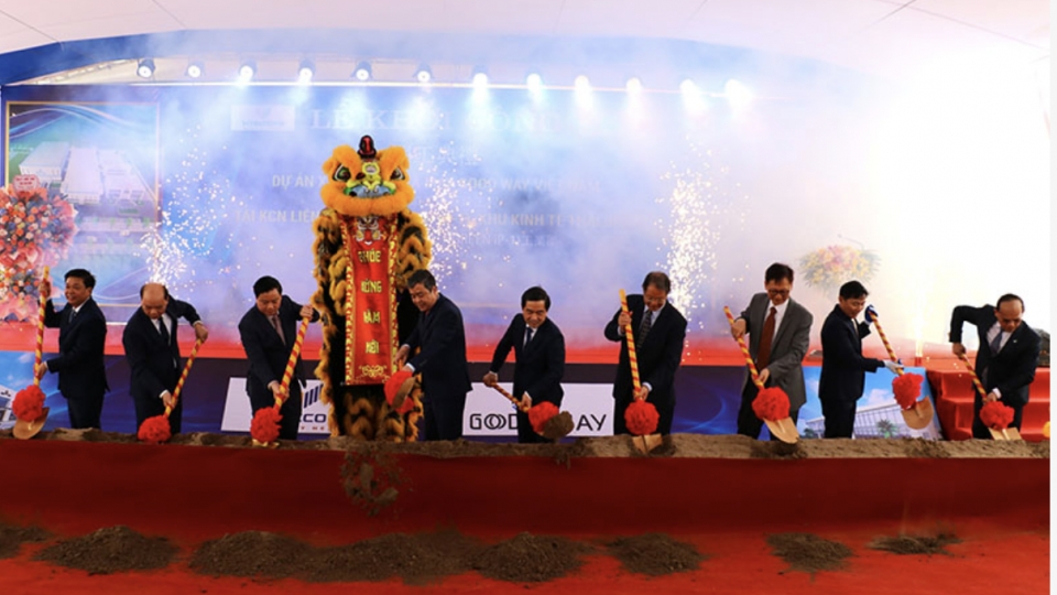 Yuan Long breaks ground on US$120 million ceiling fan factory in Thai Binh